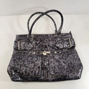CNKW Canada Faux Snakeskin Purse  Tote NEW